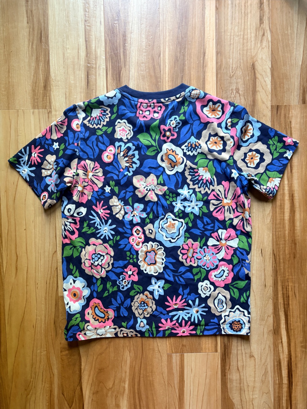 adidas Originals x Liberty London Unisex Tee in All Over Floral Print 11-12Y - Picture 4 of 8